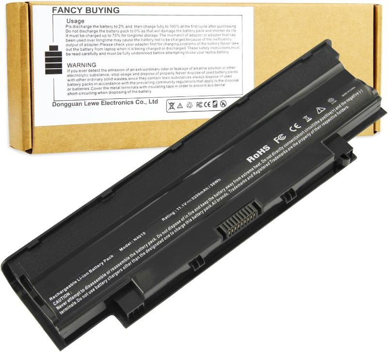 Photo 1 of Fancy Buying J1KND Laptop Battery for Dell N5050 N5010 N5030 N5040 N7010 N7110 N4010 N4110 M5030 M5010 M5110, Vostro 3450 3550 3750 3550N
