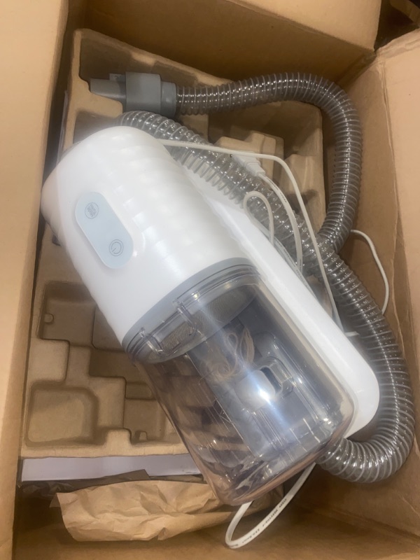 Photo 1 of Dog Grooming Kit: 16000Pa Powerful Dog Grooming Vacuum, 99% Pet Hair Suction, Pet Grooming Vacuum with 4 Grooming Tools & 3 Suction Levels, Large Dust Cup & Low Noise Clippers for Dogs & Cats
