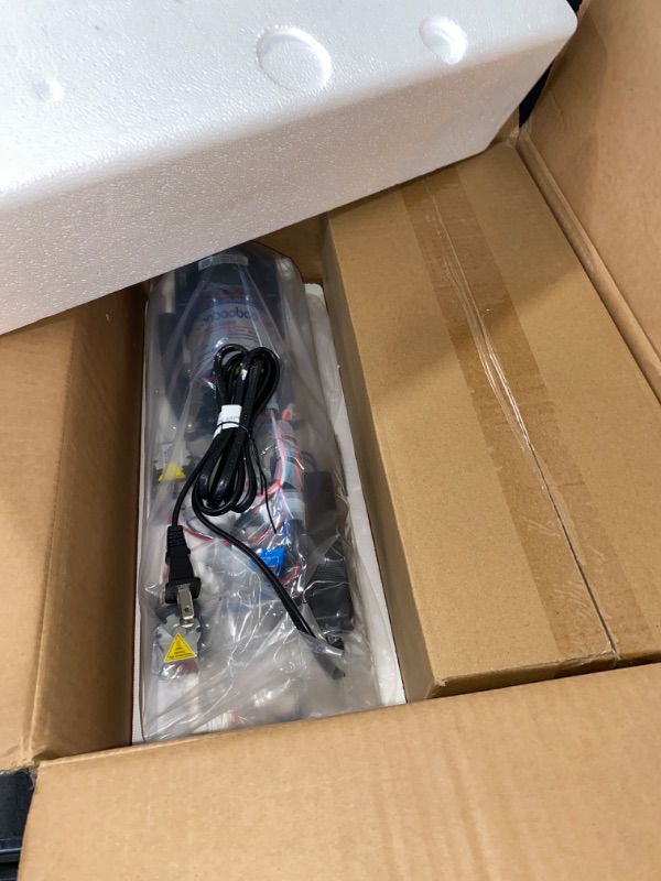 Photo 2 of SimPure UV Tankless Reverse Osmosis System, NSF/ANSI 58 Certified, Under Sink RO Water Filter System 400 GPD, 8 Stage Water Filtration Near 0 TDS, Built-in Pump, BPA Free, 1.5:1 Pure to Drain
