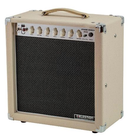 Photo 1 of Stage Right by Monoprice 15-Watt 1x12 Guitar Combo Tube Amp with Celestion Speaker and Spring Reverb