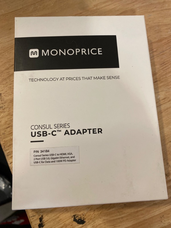 Photo 3 of Monoprice USB-C to HDMI Adapter - Resolution up to 4k@60hz, Aluminum Alloy Shell, Gray - Consul Series
