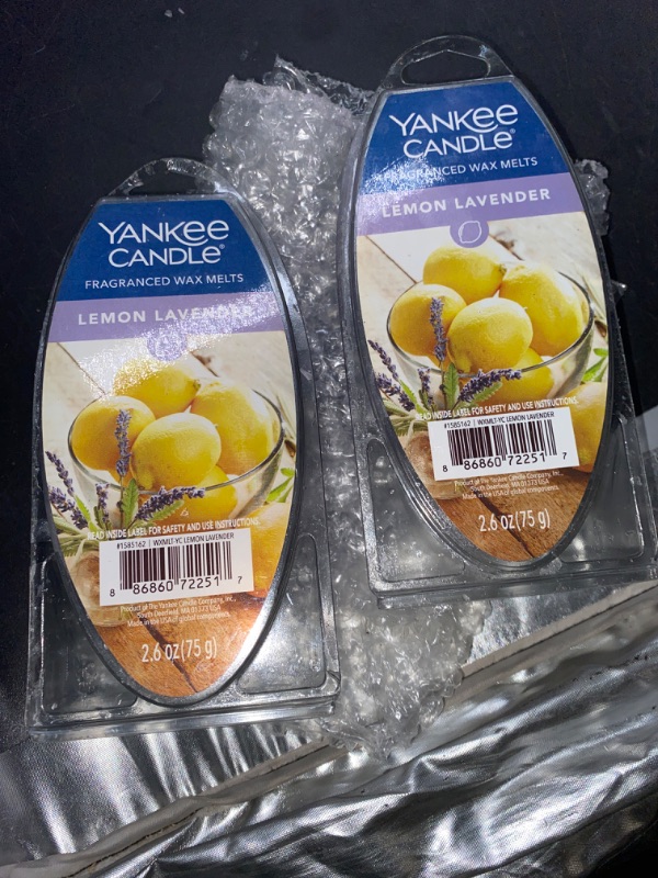 Photo 2 of Yankee Candle Wax Melts Lemon Lavender - 2.6 oz - Pack of 2
