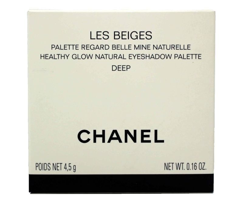 Photo 1 of CHANEL Les Beiges Healthy Glow Natural Eyeshadow Palette Deep, 0.16 Fl Oz New