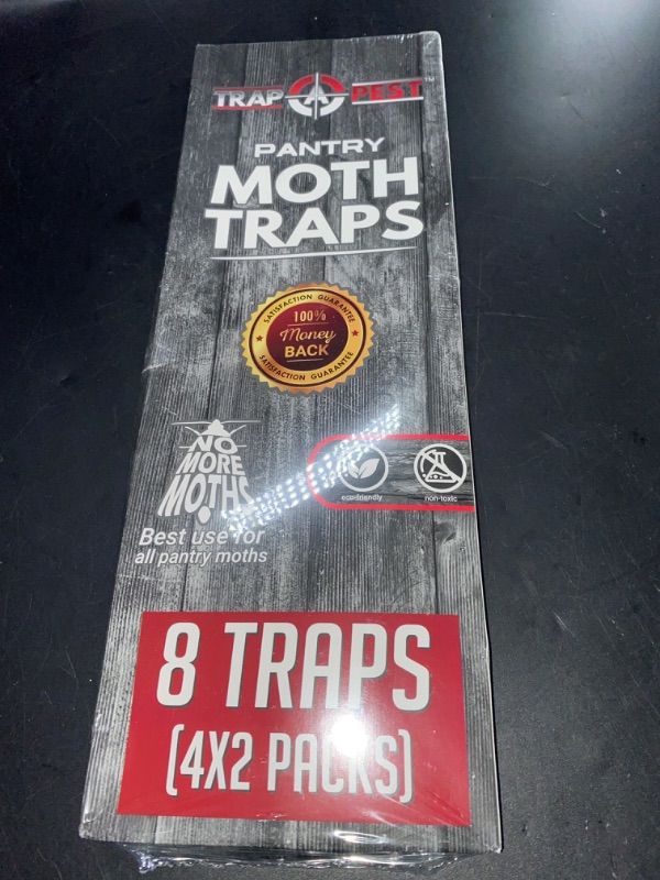 Photo 2 of NEW** 8 Pack Pantry Moth Traps- Safe and Effective for Food and Cupboard- Glue Traps with Pheromones for Pantry Moths
