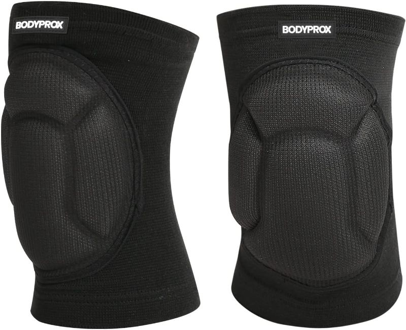 Photo 1 of Bodyprox Protective Knee Pads, Thick Sponge Anti-slip, Collision Avoidance Knee Sleeve
