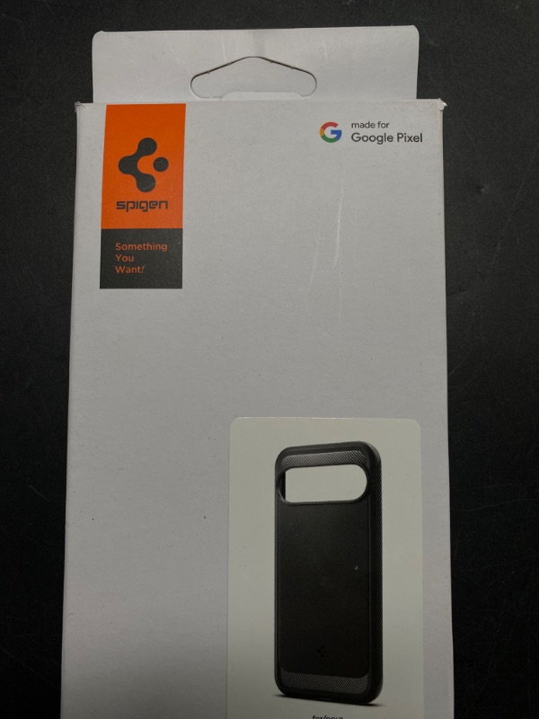 Photo 3 of Spigen Rugged Armor Designed for Pixel 9 Case/Pixel 9 Pro Case (2024) [Hard Shell] [Military-Grade Protection] - Matte Black
