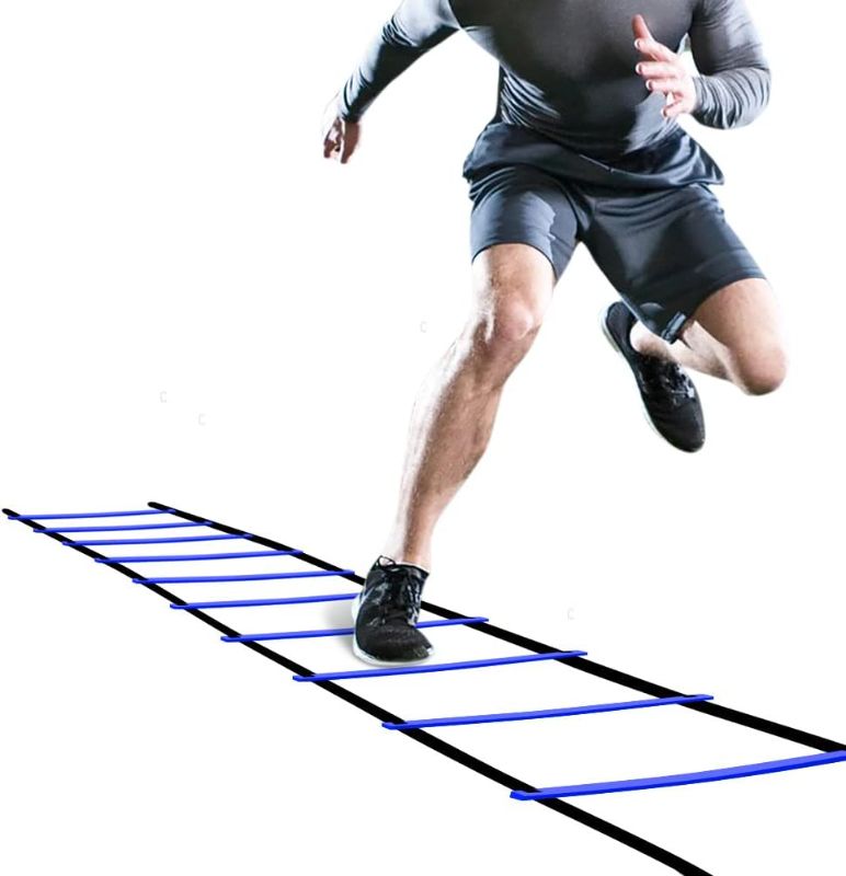 Photo 1 of GHB Pro Agility Ladder Agility Training Ladder Speed 12 Rung 20ft with Carrying Bag
