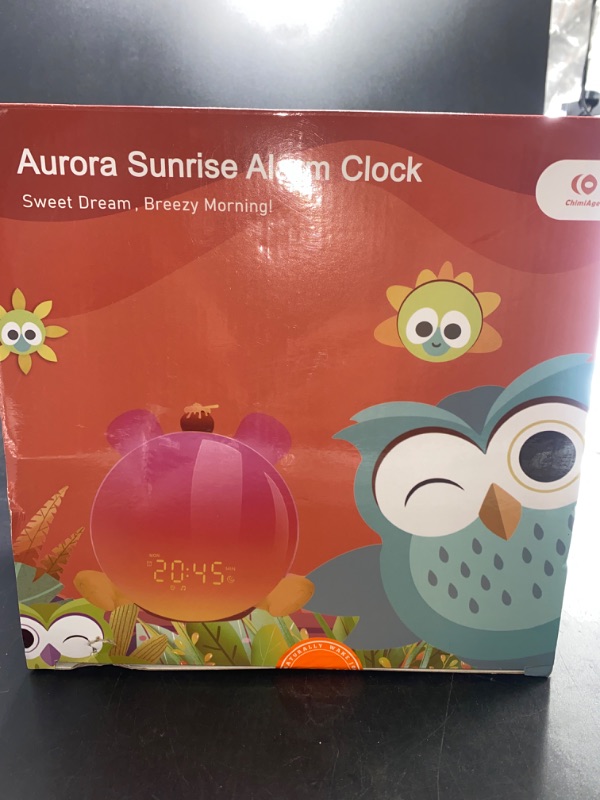 Photo 3 of Chimiage Aurora Sunrise Alarm Clock Bluetooth Wake Up Light Brand new In the Box