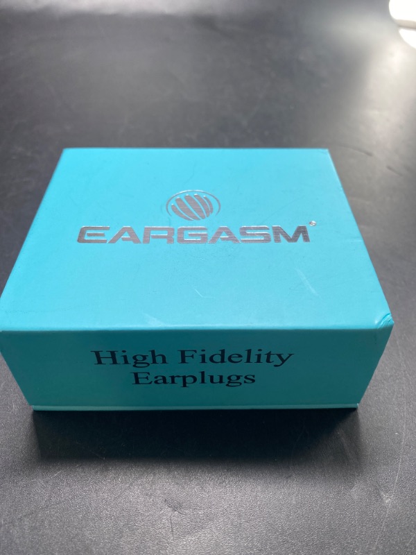 Photo 4 of Eargasm High Fidelity Earplugs with Blue Filters - Reusable Noise Reduction Hearing Protection Ear-Plugs with Carrying Case for Concerts, Festivals, Raves, Musicians, Live Music, Sporting Events
