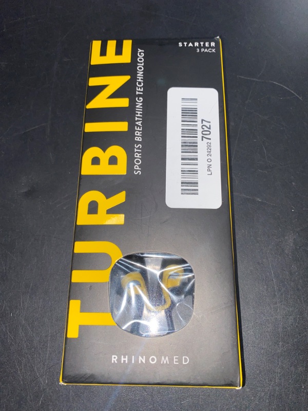 Photo 3 of Turbine Nasal Dilator for Athletes - Pack of 3 Turbine Dilators Designed for Athletic Training - Increase Airflow to Lungs by 38% During Exercise, Sports Training, Cycling & Running
