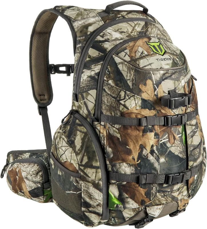 Photo 1 of TIDEWE Hunting Backpack, Waterproof Camo Hunting Pack with Rain Cover, Long-Lasting Large Capacity Hunting Day Pack for Rifle Bow Gun (Next Camo G2)
