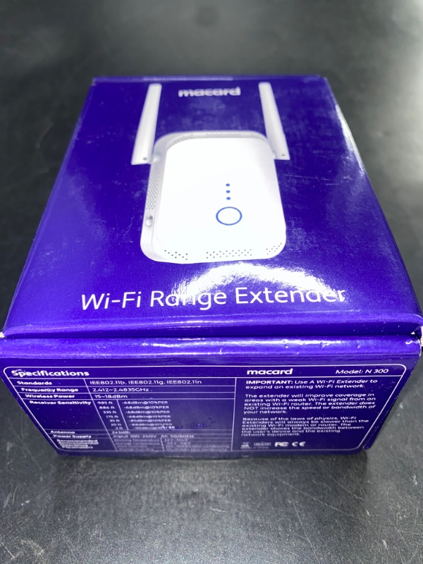 Photo 3 of Fastest WiFi Extender/Booster - Latest Release up to 74% Faster, Broader Coverage Than Ever WiFi Extenders Signal Booster for Home, Internet Booster WiFi Repeater, w/Ethernet Port, Made for USA
