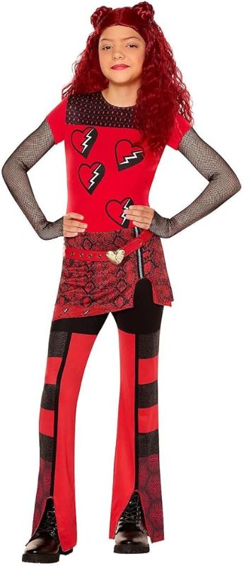 Photo 1 of KIDS XL(14-16) Spirit Halloween Descendants: The Rise of Red Red Jumpsuit Costume | Officially Licensed | Descendants Red Costume
