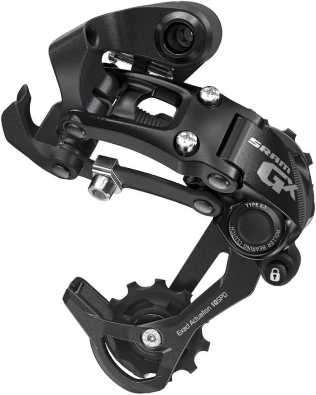 Photo 1 of Sram MTB Gx Type 2.1 Long Cage Rear Derailleur - Black, 10-Speed
