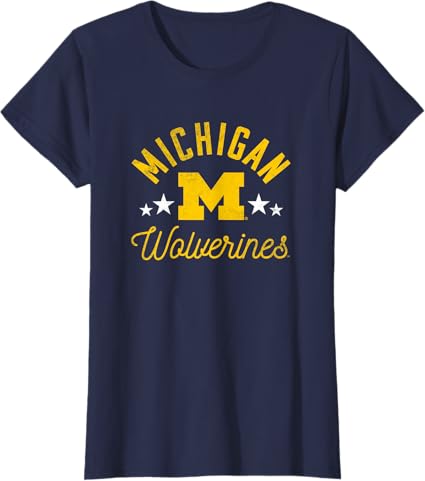 Photo 1 of MEDIUM University of Michigan Wolverines U of M Wolverines T-Shirt
