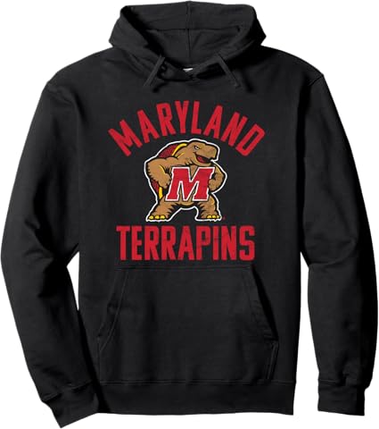 Photo 1 of MEDIUM University of Maryland Terrapins Large Pullover Hoodie
