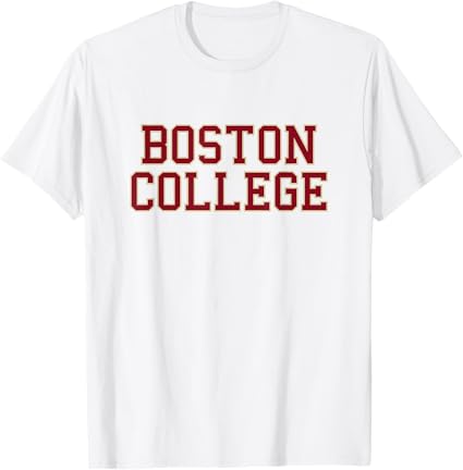 Photo 1 of LARGE Boston College Eagles Apparel White T-Shirt
