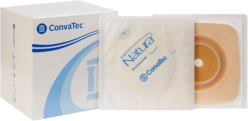 Photo 1 of CONVATEC 125266 SQU125266 SUR-FIT Natura Stomahesive Skin Barrier (Pack of 10)
