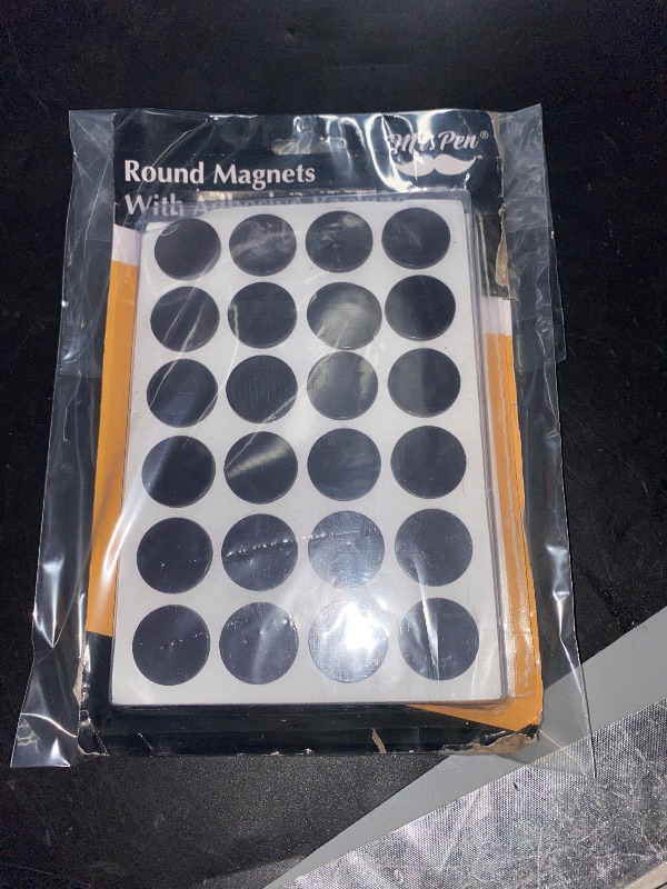 Photo 2 of Mr. Pen- Self Adhesive Magnet Dots, 120 Pcs, Magnets for Crafts, Magnets with Adhesive Backing, Magnetic Tape, Circle Magnets, Magnet Stickers, Adhesive Magnets, Craft Magnets, Magnet Tape
