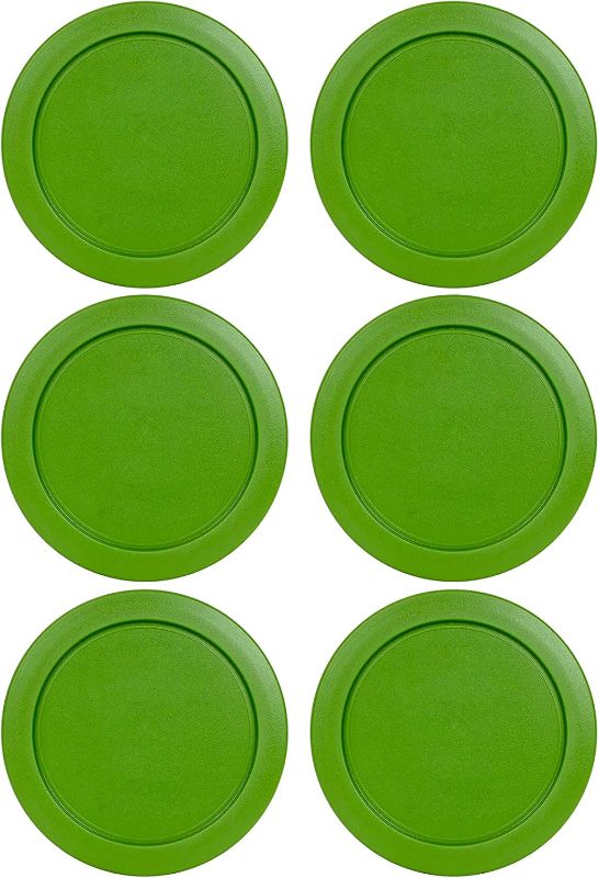 Photo 1 of Replacement Lid for Pyrex 7.5" (7 Cup) Storage Plastic Cover Bowl 7402-PC Green (6-Pack)
