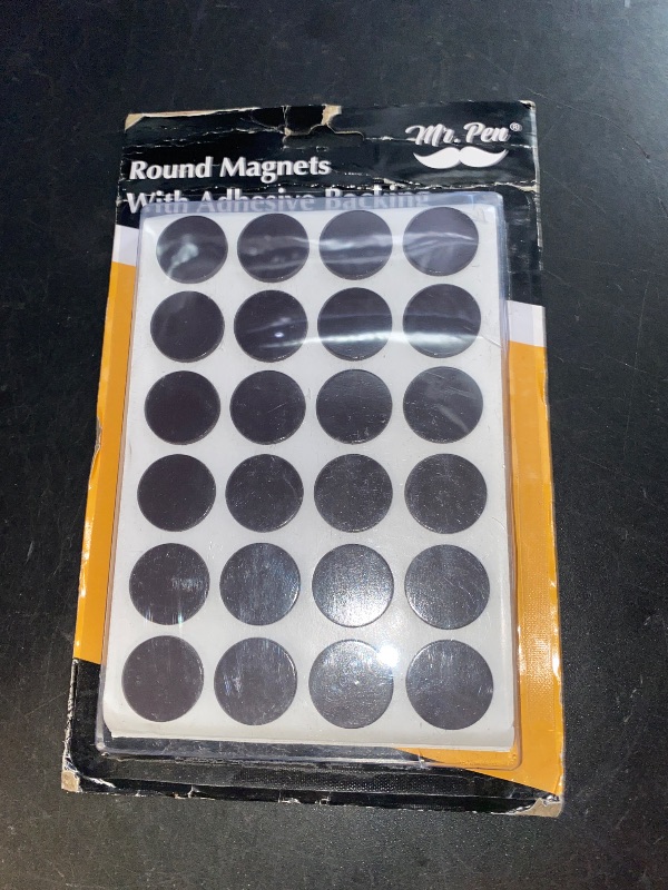 Photo 2 of Mr. Pen- Self Adhesive Magnet Dots, 120 Pcs, Magnets for Crafts, Magnets with Adhesive Backing, Magnetic Tape, Circle Magnets, Magnet Stickers, Adhesive Magnets, Craft Magnets, Magnet Tape
