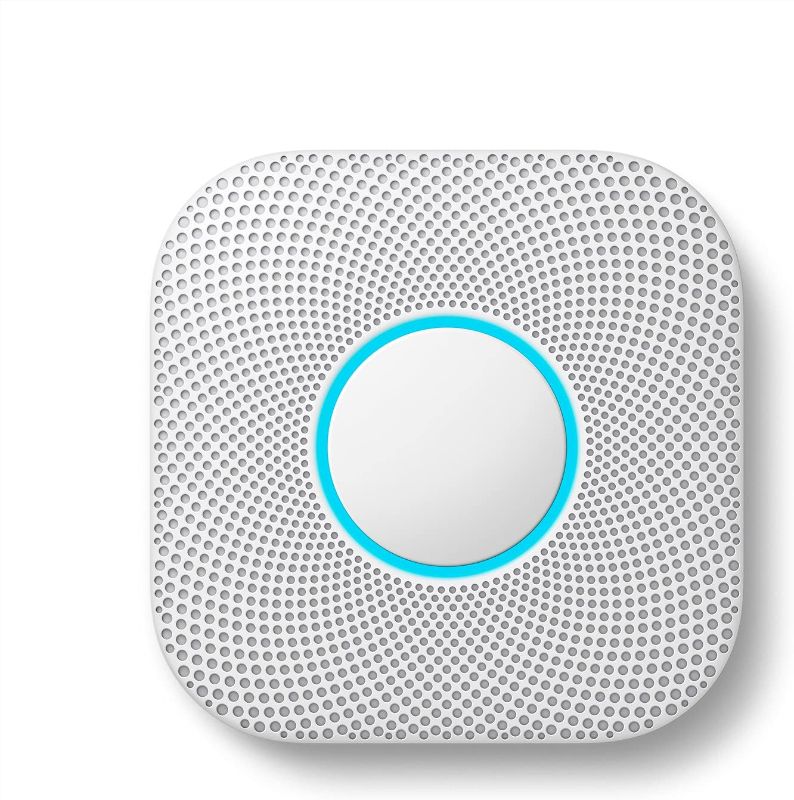 Photo 1 of *Google Nest Protect - Smoke Alarm - Smoke Detector and Carbon Monoxide Detector - Wired , White - S3000BWES
