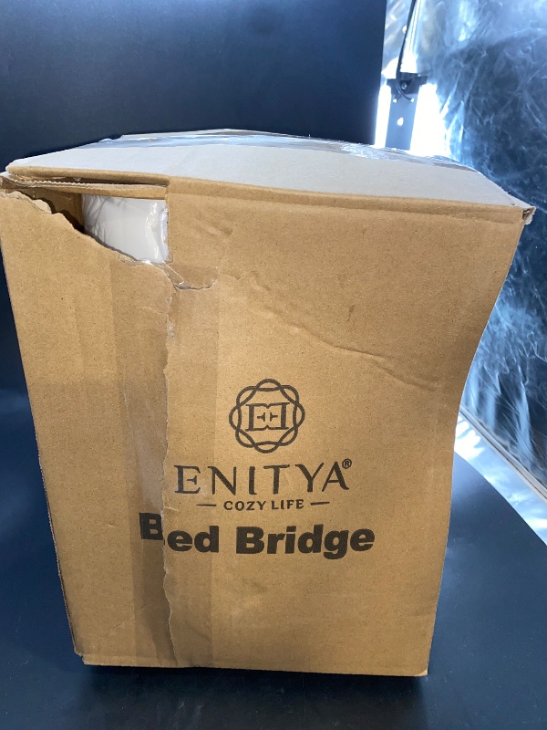 Photo 3 of SEALED BAG**80X10 ENITYA Split King Gap Filler for Adjustable Bed,Mattress Bridge-Twin/Twin XL to King Converter,Twin Bed Connector to King Making for Stayover,Family Room and Vacation Rentals(79" L x 10" W)
