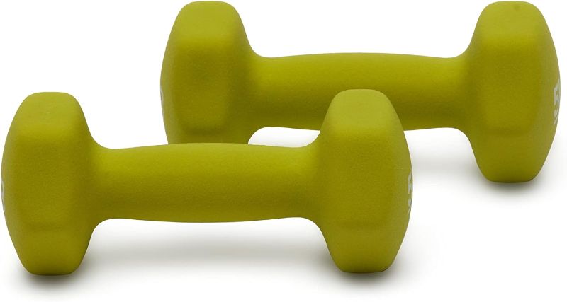 Photo 1 of Amazon Basics Neoprene Dumbbell Hand Weights
