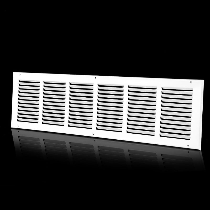 Photo 1 of 30x6 Return Air Grille(Duct Opening Size),Air Return Vent Cover,Flat Vent Cover,Rejillas De Aire Acondicionado para Casa,Return Air Grilles,Outer Dimensions:31.75"Wx7.75"H(30"W x 6"H, Duct Opening)
