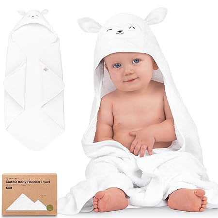 Photo 1 of DESIGN MAY VAY**UNICORN**NEW** Hooded Towel - Rayon Made from Bamboo, Bath Towel with Bear Ears for Newborn, Babie, Toddler, Infant - Absorbent Large Baby Towel - Unicorn, 30 x 30 Inch
