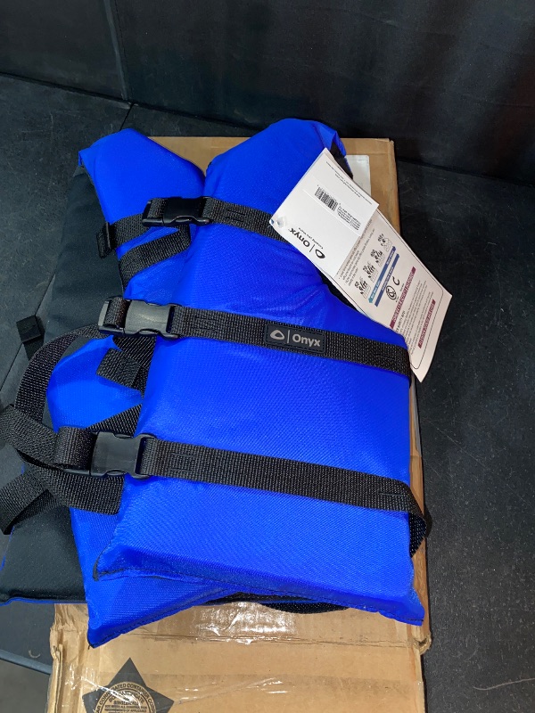 Photo 2 of ONYX General Purpose Coast Guard Approved Boating Life Jacket
