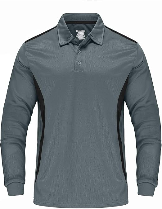 Photo 1 of 4XL Corna Men's Golf Shirts Moisture Wicking Dry Fit Performance Polo Shirt Quick Dry Short-Sleeve Casual Polo Shirt for Men