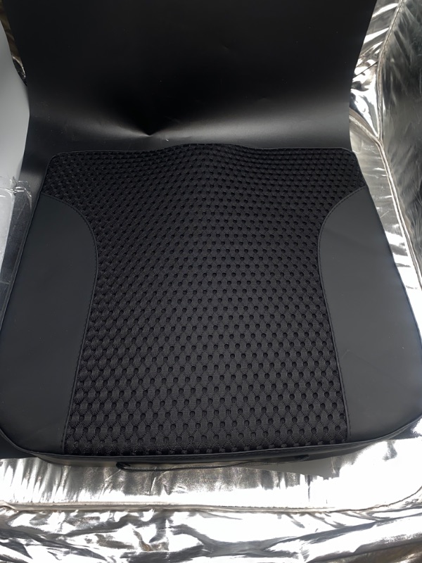 Photo 2 of kingphenix Premium Car Seat Cushion, Memory Foam Driver Seat Cushion to Improve Driving View- Coccyx & Lower Back Pain Relief- Seat Cushion for Car, Truck, Office Chair (Black Mesh Cloth)