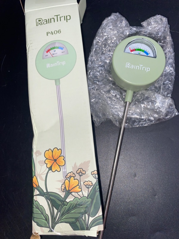 Photo 2 of Soil Moisture Meter,Moisture Meter for Plants Plant Water Meter,Great for Garden, Lawn, Farm, Indoor & Outdoor Use (No Battery Required)