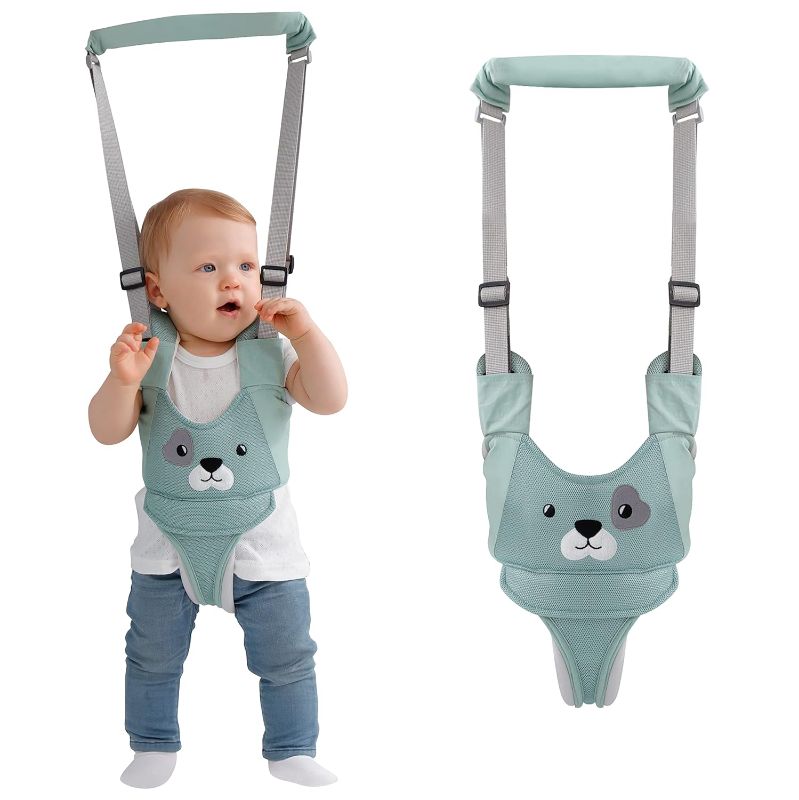 Photo 1 of Baby Walking Harness - Handheld Kids Walker Helper - Toddler Infant Walker Harness Assistant Belt - Child Baby Walk Learning Help Support Assist Trainer Tool - for 7-24 Month Old