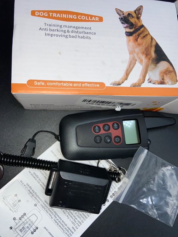 Photo 2 of ** FINAL SALE **  Paipaitek No Shock Dog Training Collar, 3300ft Range Vibrating Dog Collar, IPX7 Waterproof Dog Training Collar with Remote, only Sound and Vibration Collar for Training Dogs MISSING PARTS**  ** SOLD AS IS **