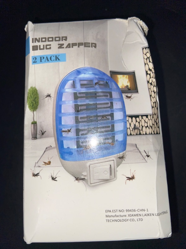 Photo 3 of Indoor Zaptek Lights, Zaptek for Indoors Kitchen, Bedroom, Kids Room, Office,Indoor Plants (Blue-Plug in, 2)