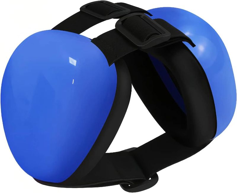 Photo 1 of Dog Earmuffs for Hearing Protection 29dB NRR Ear Muffs Noise Protection (Medium, Blue)
