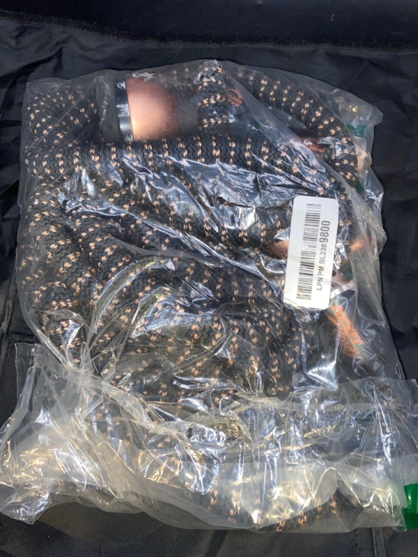 Photo 1 of Pocket Hose Copper Bullet Expandable Garden Hose 25 FT w/10 Pattern Thumb Spray Nozzle AS-SEEN-ON-TV 650psi 3/4 in Patented Lead-Free Ultra-Lightweight Solid Copper Anodized Aluminum Fittings No-Kink
