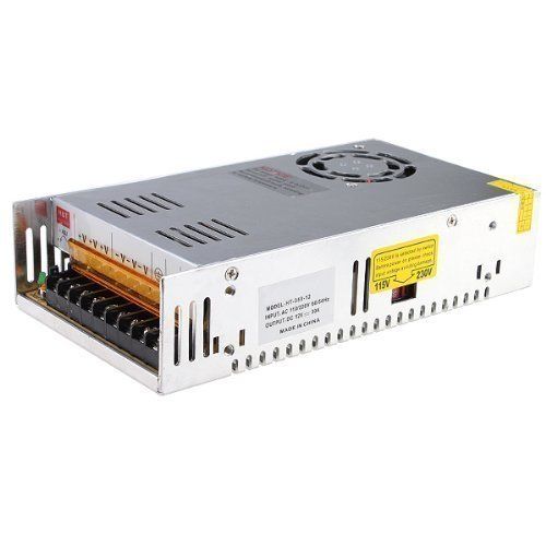 Photo 1 of AVAWO® DC 24V15A 360W Switching Power Supply Transformer Regulated for LED Strip Light, CCTV, Radio, Computer Project etc. DAMAGED**
