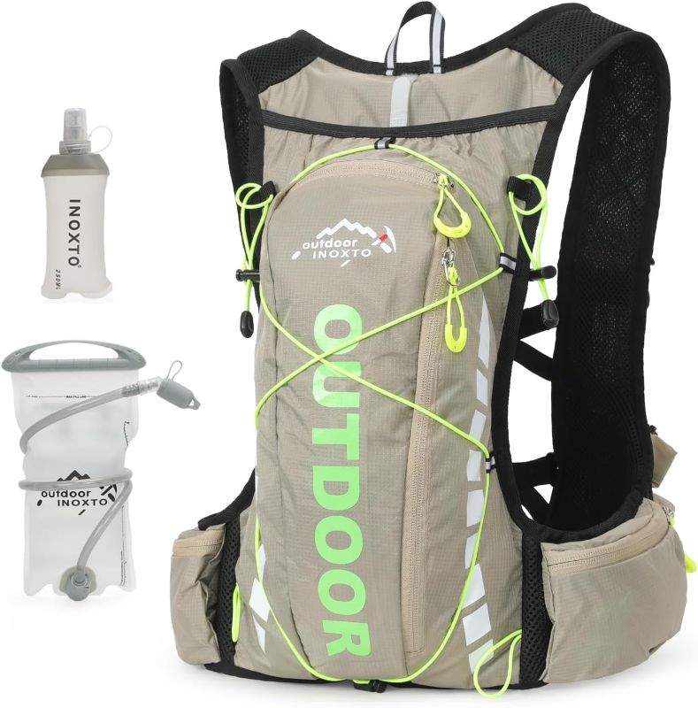 Photo 1 of Hydration Pack Backpack?IX INOXTO Running Hydration Vest with 1.5L ( 50 oz) Water Bladder for Men Women?Lightweight Water Backpack for Hiking Cycling Climbing Camping
