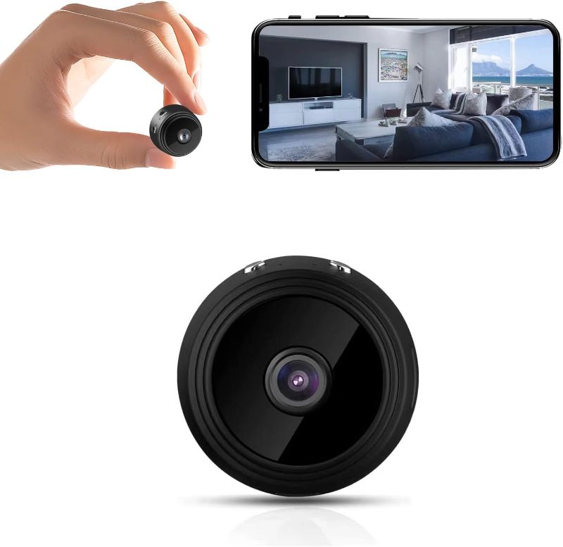 Photo 1 of Hidden Cameras -Nanny Cam -1080P HD WiFi Security Camera -Spy Camera -WiFi Wireless Camera -Best Mini Camera-Car Cameras for Surveillance -Surveillance Camera with Motion Detection and Night Vision-P1
