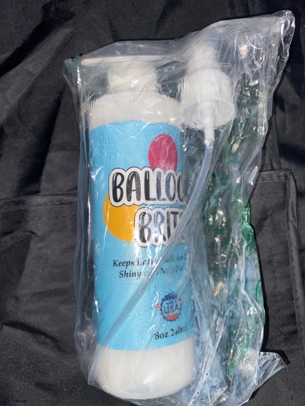 Photo 2 of 8 oz Balloon High Shine Spray for Latex Balloons - Balloon Spray Shine for an Elegant Hi Gloss Finish in Minutes - Specially Formulated Balloon Glow Spray Made in USA USED**
