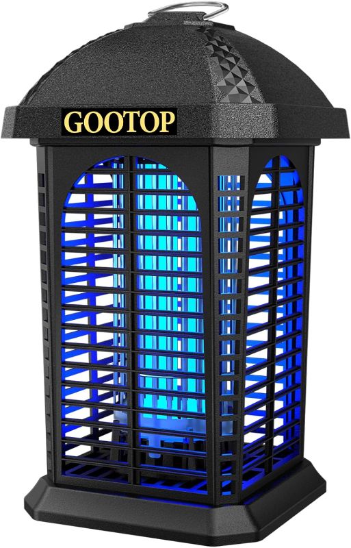 Photo 1 of GOOTOP Bug Zapper Outdoor, Electric Mosquito Zapper, Fly Traps, Fly Zapper, Mosquito Killer Indoor 3 Prong Plug, 90-130V, ABS Plastic Outer