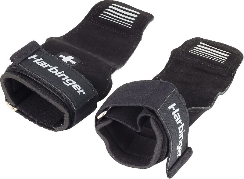 Photo 1 of Harbinger Lifting Grips, Black