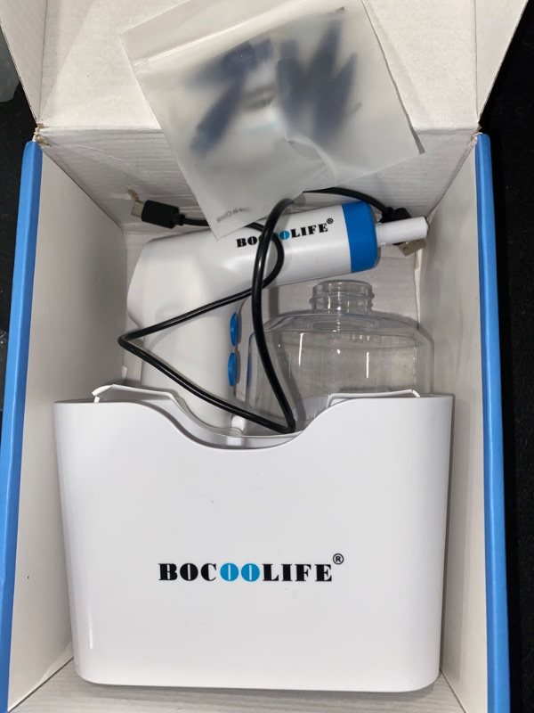 Photo 1 of Electric Ear Cleaning Kit Ear Irrigation Flushing System, Ear Wax Water Removal Ear Wash Cleaner Safe Ear Wax Removal Ear Washer Effective Clean Out Ear Wax 4 Water Levels, 5 Disposable Tips Ear Basin USED**
