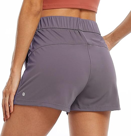 Photo 2 of LARGE Willit Women's Shorts Hiking Athletic Shorts Yoga Lounge Active Workout Running Shorts Comfy Casual with Pockets 2.5" NEW**
