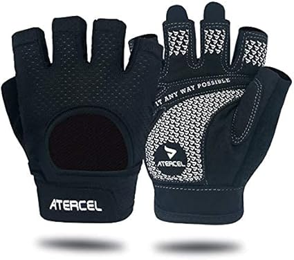 Photo 1 of ATERCEL Weight Lifting Gloves Full Palm Protection, Workout Gloves for Gym, Cycling, Exercise, Breathable, Super Lightweight for Mens and Women
