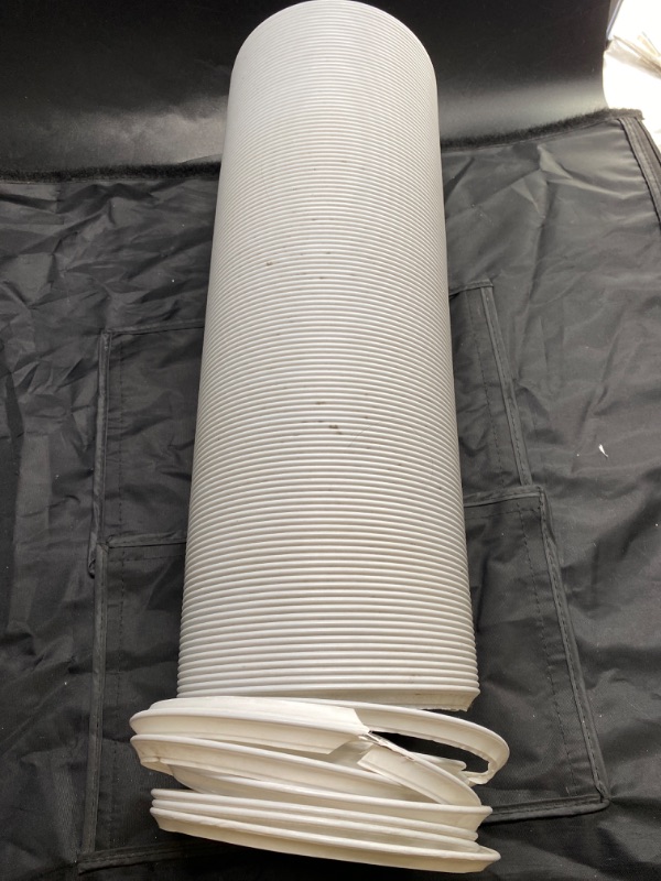 Photo 2 of ** FINAL SALE – SOLD AS IS **  Portable Air Conditioner Hose - AC Hose with 5.9" Diameter, Anti-Clockwise Thread, Length up to 80" - Exhaust Hose for Portable Air Conditioner Vent Compatible with Delonghi & LG Air Conditioner Parts
