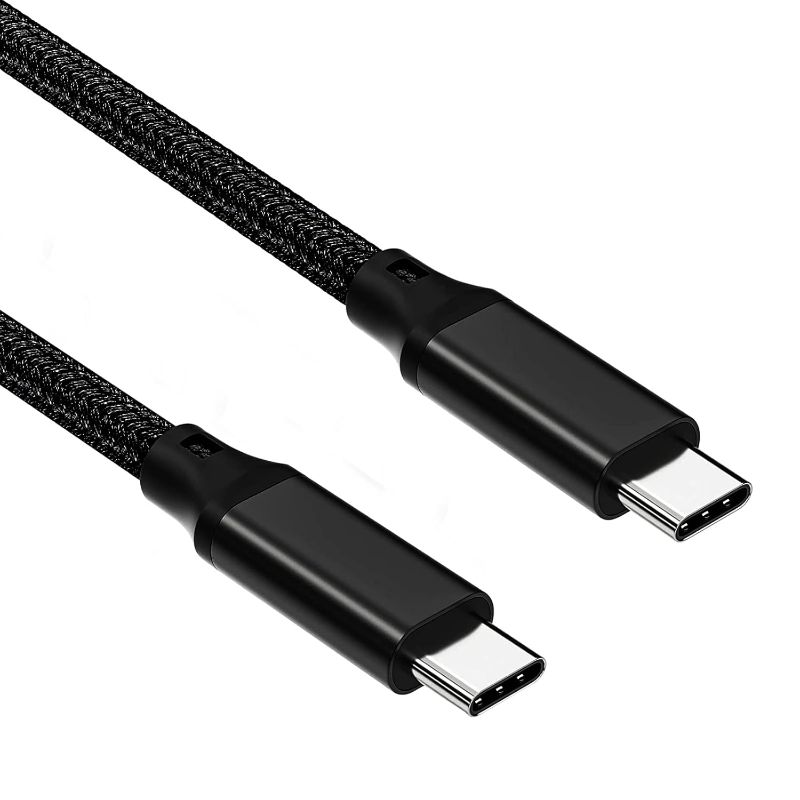 Photo 1 of USB C to USB C Cable, 3.2 Gen 2 USB-C Cable 10ft - 4K UHD 20Gbps USB C Cable 100W PD Fast Charging Cable for Thunderbolt 3, Oculus Quest, MacBook Pro, iPad Pro, Galaxy S23, Nylon Braided, Black.
